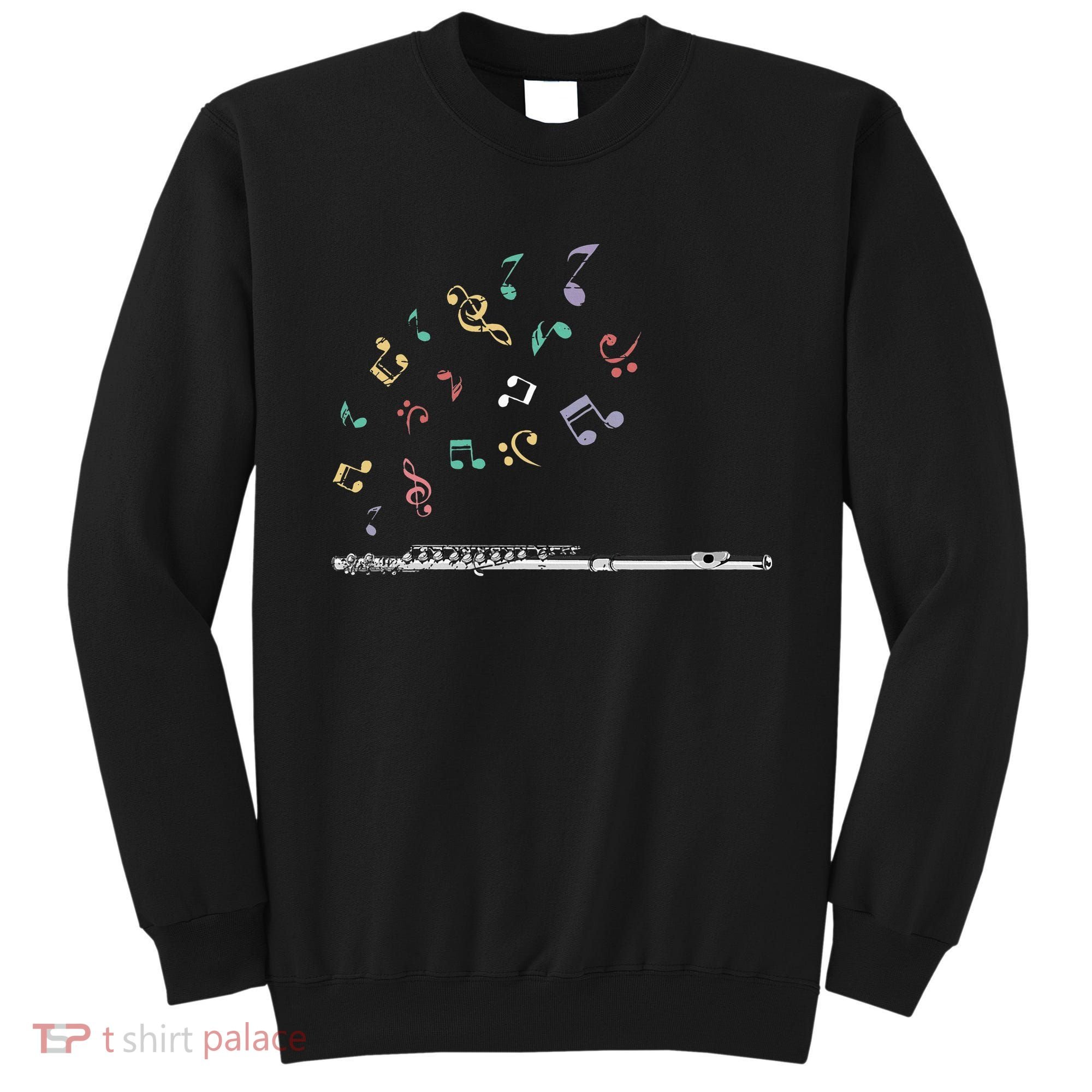 Classical Musical Instrument Flutist Gift Flute Sweatshirt