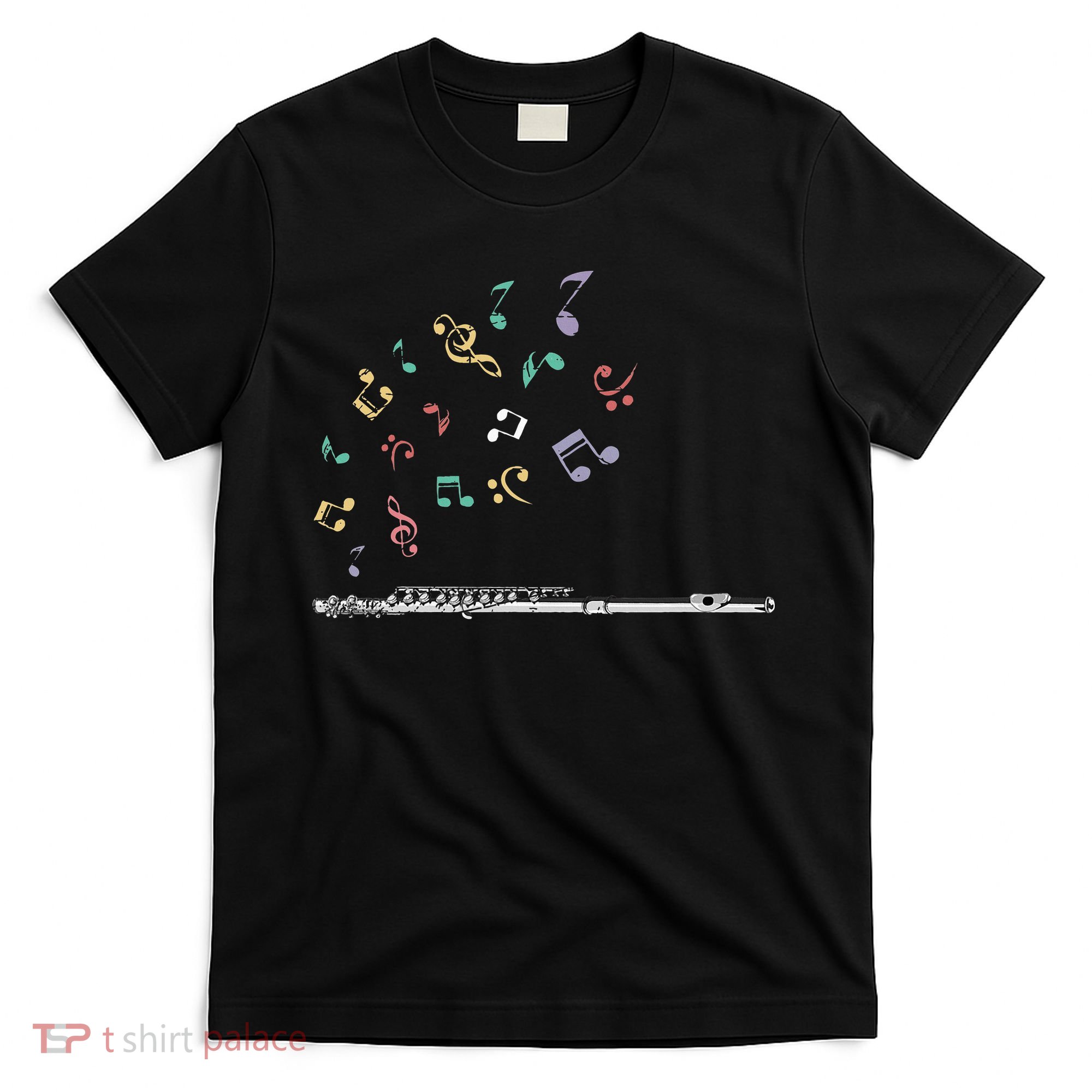Classical Musical Instrument Flutist Gift Flute T-Shirt