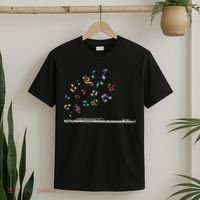 Classical Musical Instrument Flutist Gift Flute T-Shirt thumb 2