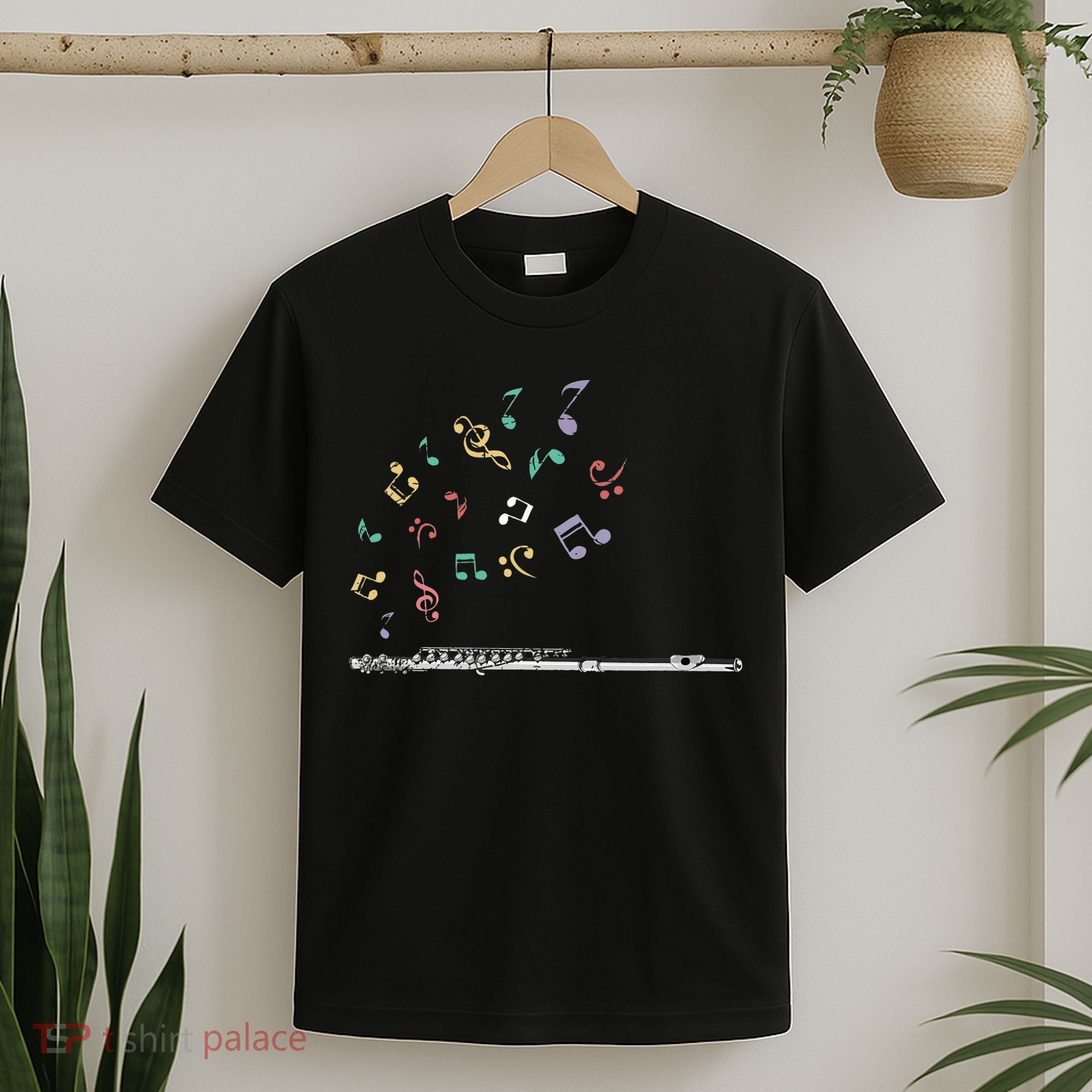 Classical Musical Instrument Flutist Gift Flute T-Shirt