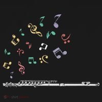 Classical Musical Instrument Flutist Gift Flute T-Shirt thumb 7