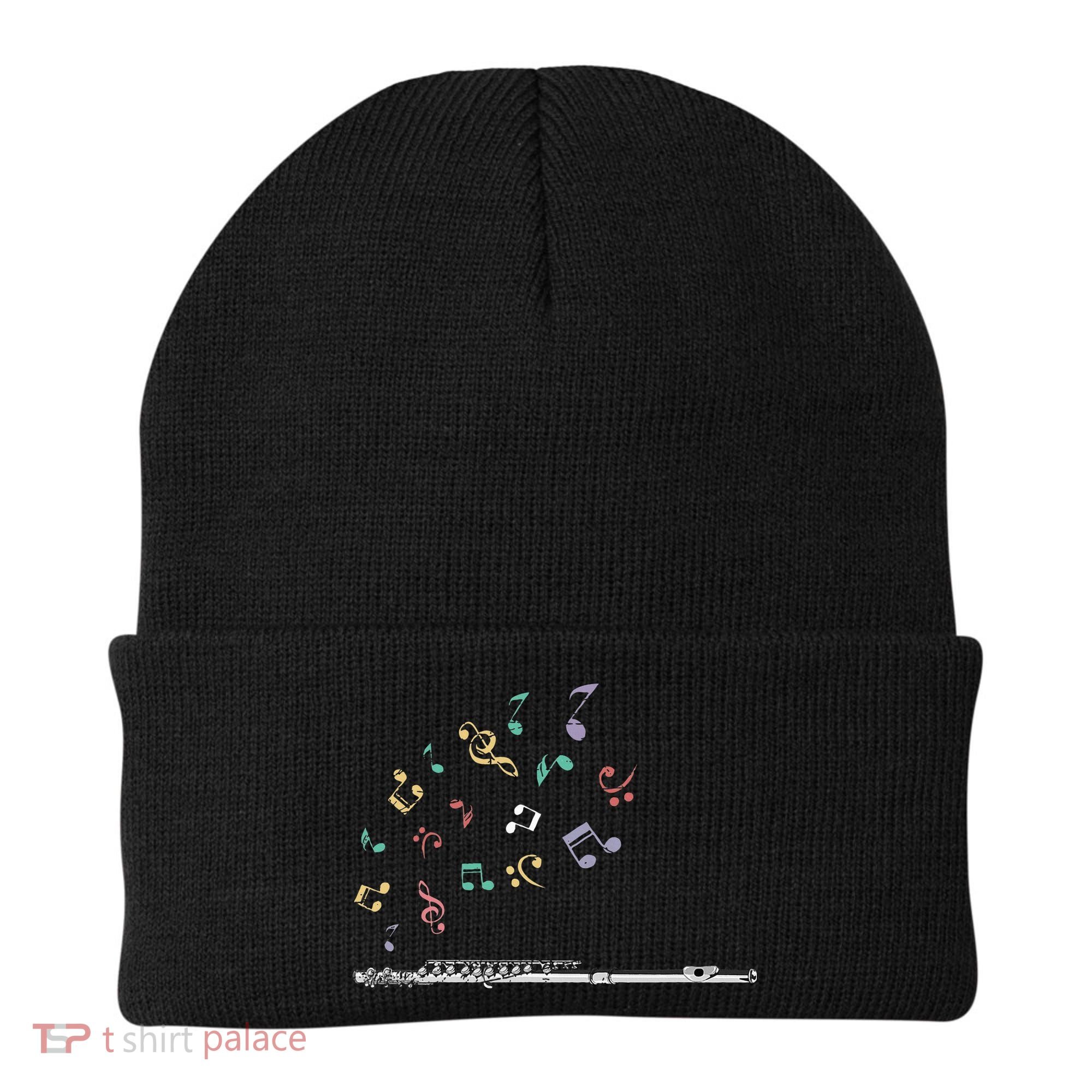 Classical Musical Instrument Flutist Gift Flute Beanie