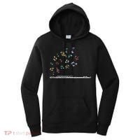Classical Musical Instrument Flutist Gift Flute Women's Hoodie thumb 0