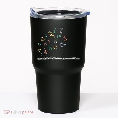 Classical Musical Instrument Flutist Gift Flute Tumbler