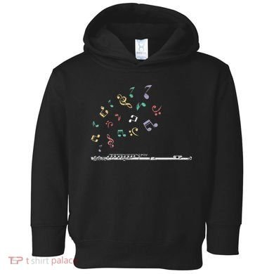 Classical Musical Instrument Flutist Gift Flute Toddler Hoodie