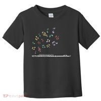 Classical Musical Instrument Flutist Gift Flute Toddler T-Shirt thumb 0