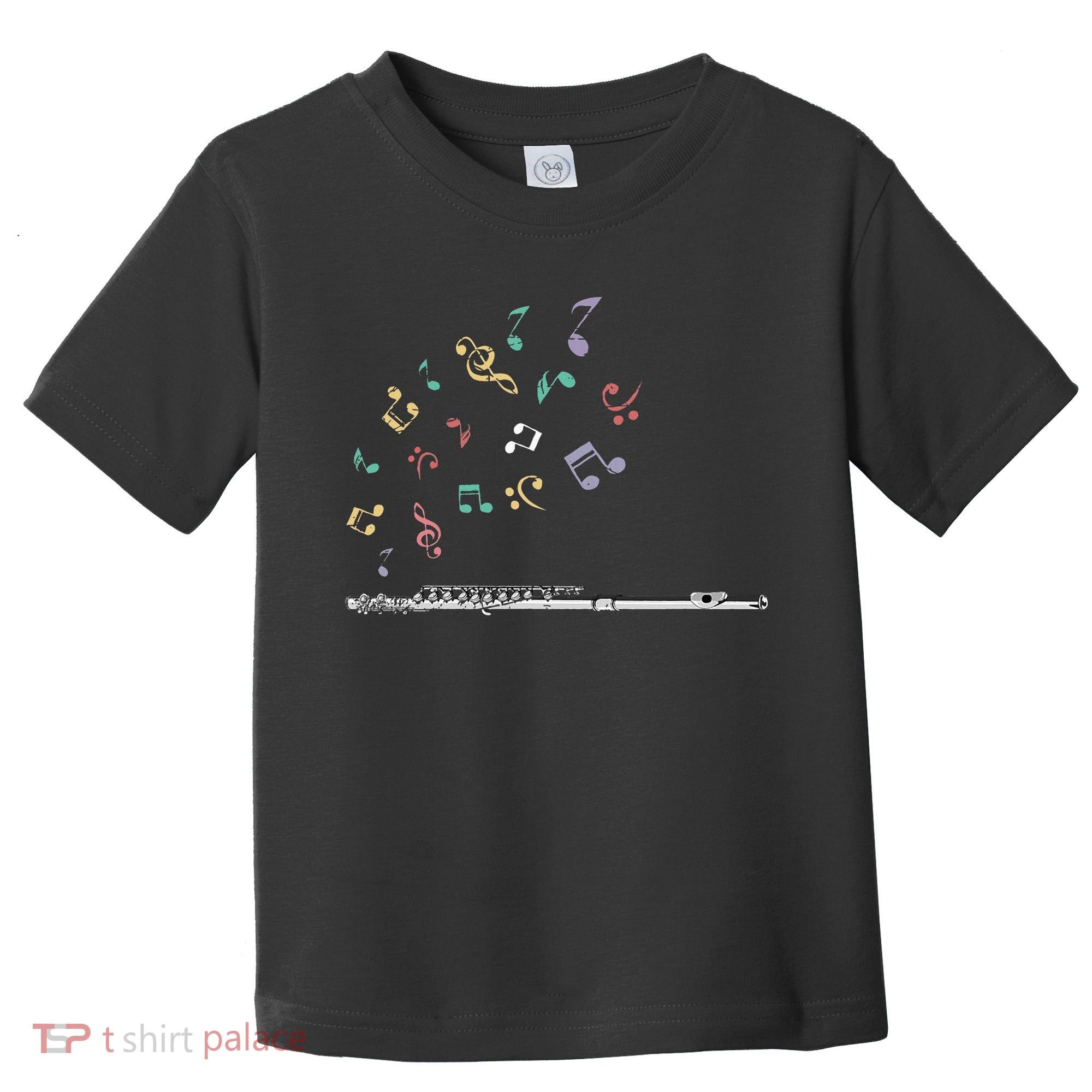 Classical Musical Instrument Flutist Gift Flute Toddler T-Shirt
