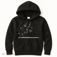 Classical Musical Instrument Flutist Gift Flute Kids Hoodie thumb 0