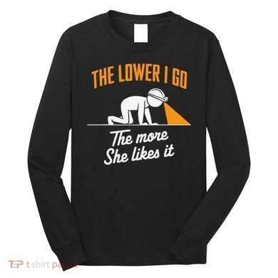 Coal Miner Job Profession Digging Occupation Coal Mining Long Sleeve Shirt