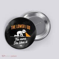 Coal Miner Job Profession Digging Occupation Coal Mining Button thumb 0