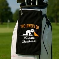 Coal Miner Job Profession Digging Occupation Coal Mining Golf Towel thumb 2