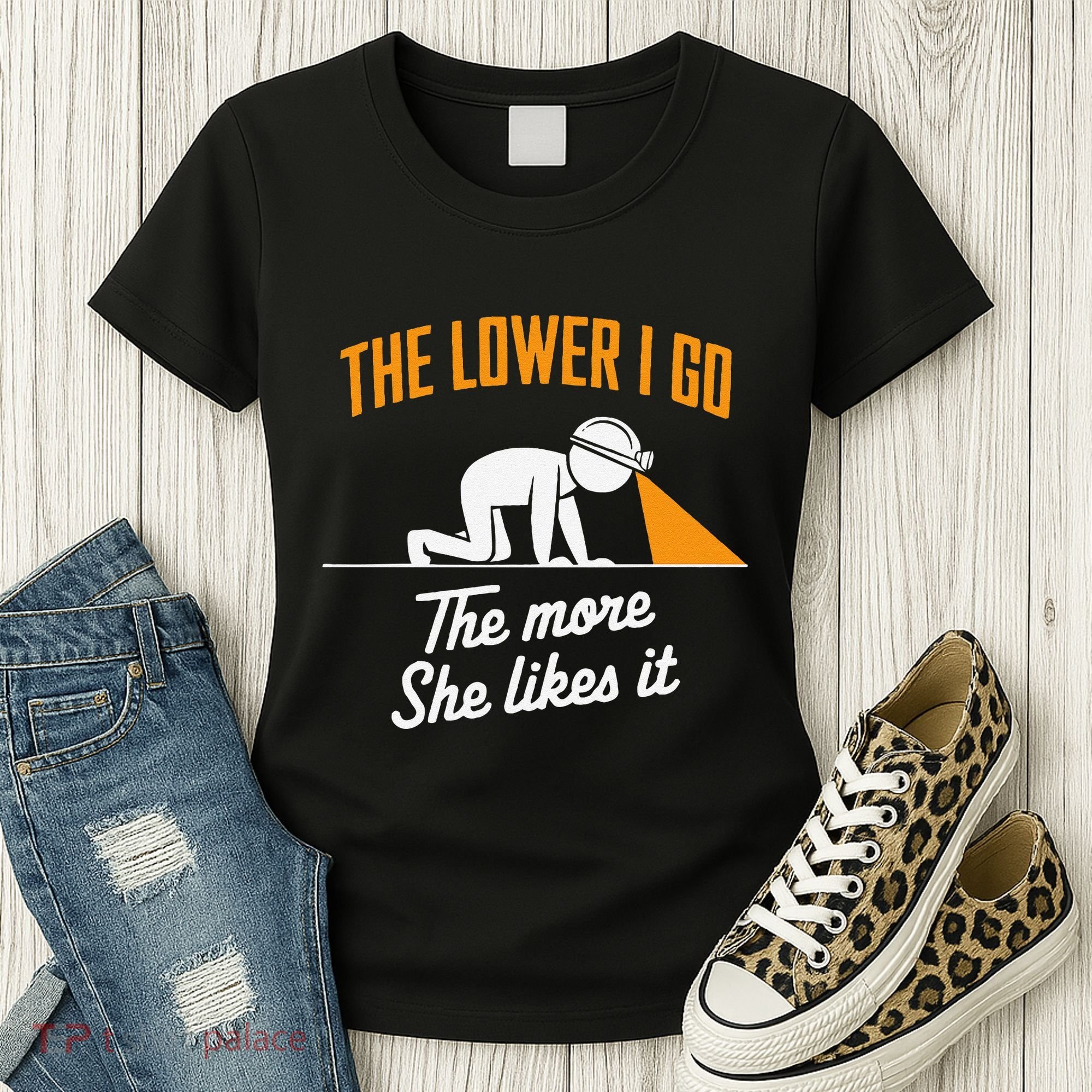 Coal Miner Job Profession Digging Occupation Coal Mining Women's T-Shirt