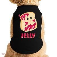 Couple Matching Jelly & Peanut Butter Halloween Doggie Tank thumb 0
