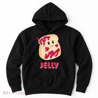 Couple Matching Jelly & Peanut Butter Halloween Hoodie thumb 0