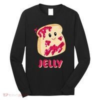 Couple Matching Jelly & Peanut Butter Halloween Long Sleeve Shirt thumb 0