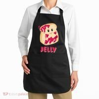 Couple Matching Jelly & Peanut Butter Halloween Apron thumb 2