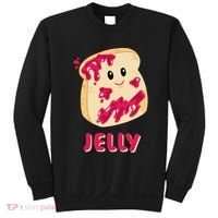 Couple Matching Jelly & Peanut Butter Halloween Sweatshirt thumb 0