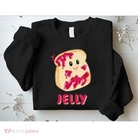 Couple Matching Jelly & Peanut Butter Halloween Sweatshirt thumb 2