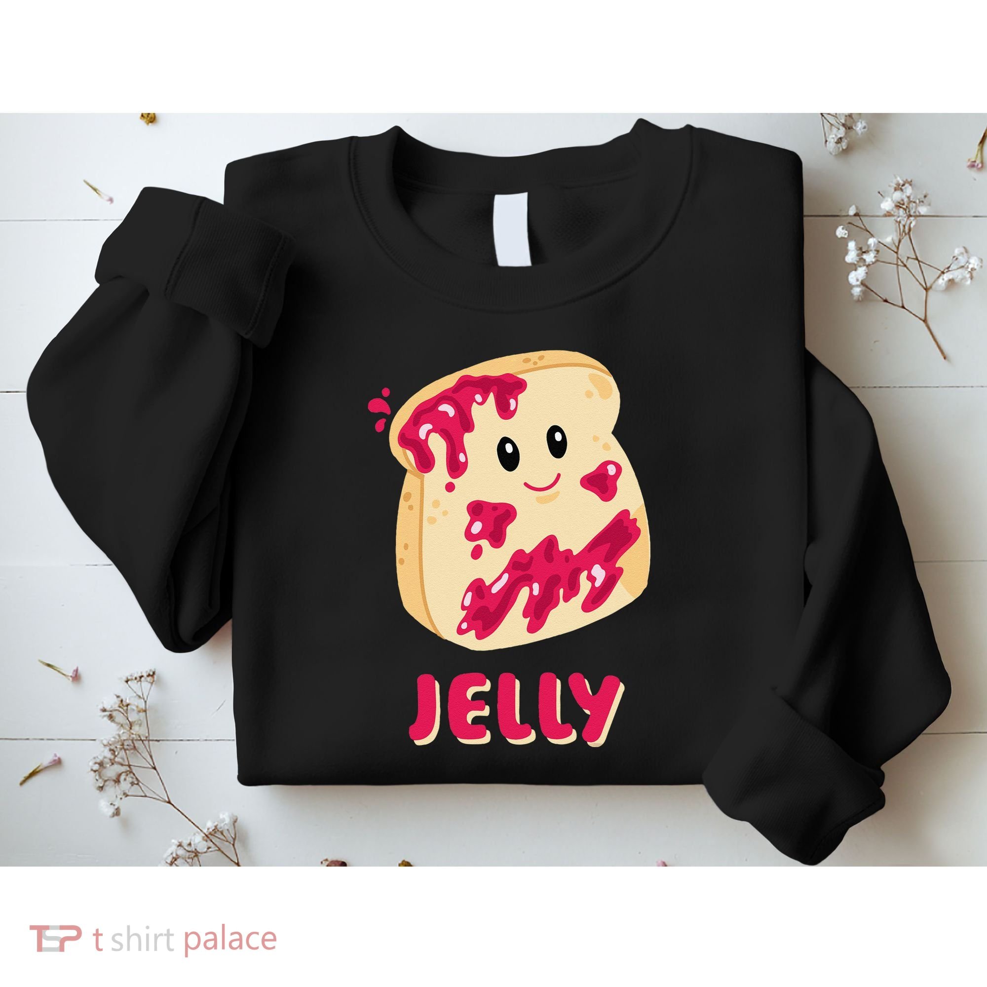 Couple Matching Jelly & Peanut Butter Halloween Sweatshirt
