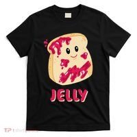 Couple Matching Jelly & Peanut Butter Halloween T-Shirt thumb 0