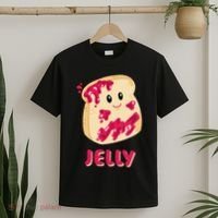 Couple Matching Jelly & Peanut Butter Halloween T-Shirt thumb 2