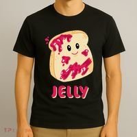Couple Matching Jelly & Peanut Butter Halloween T-Shirt thumb 3
