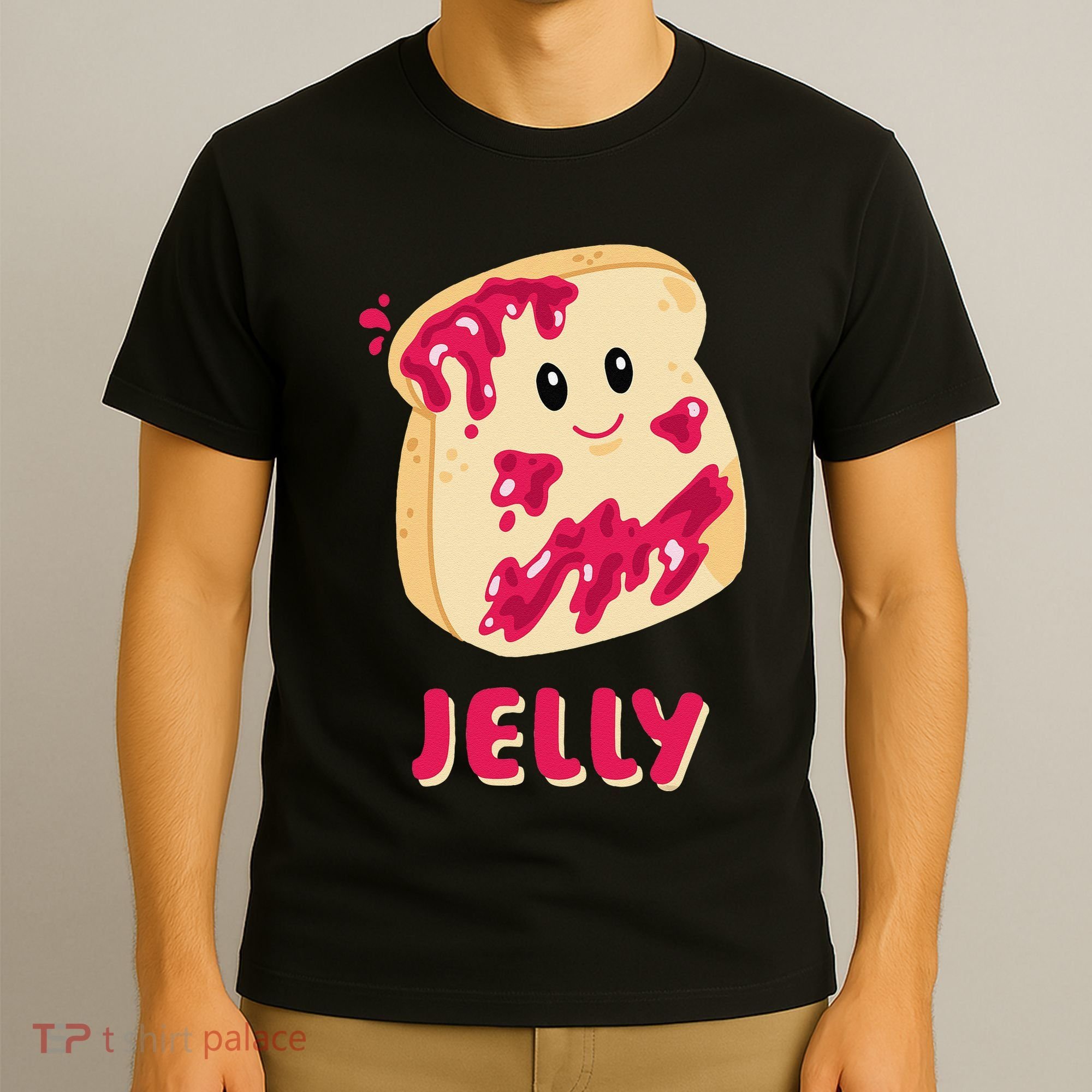 Couple Matching Jelly & Peanut Butter Halloween T-Shirt