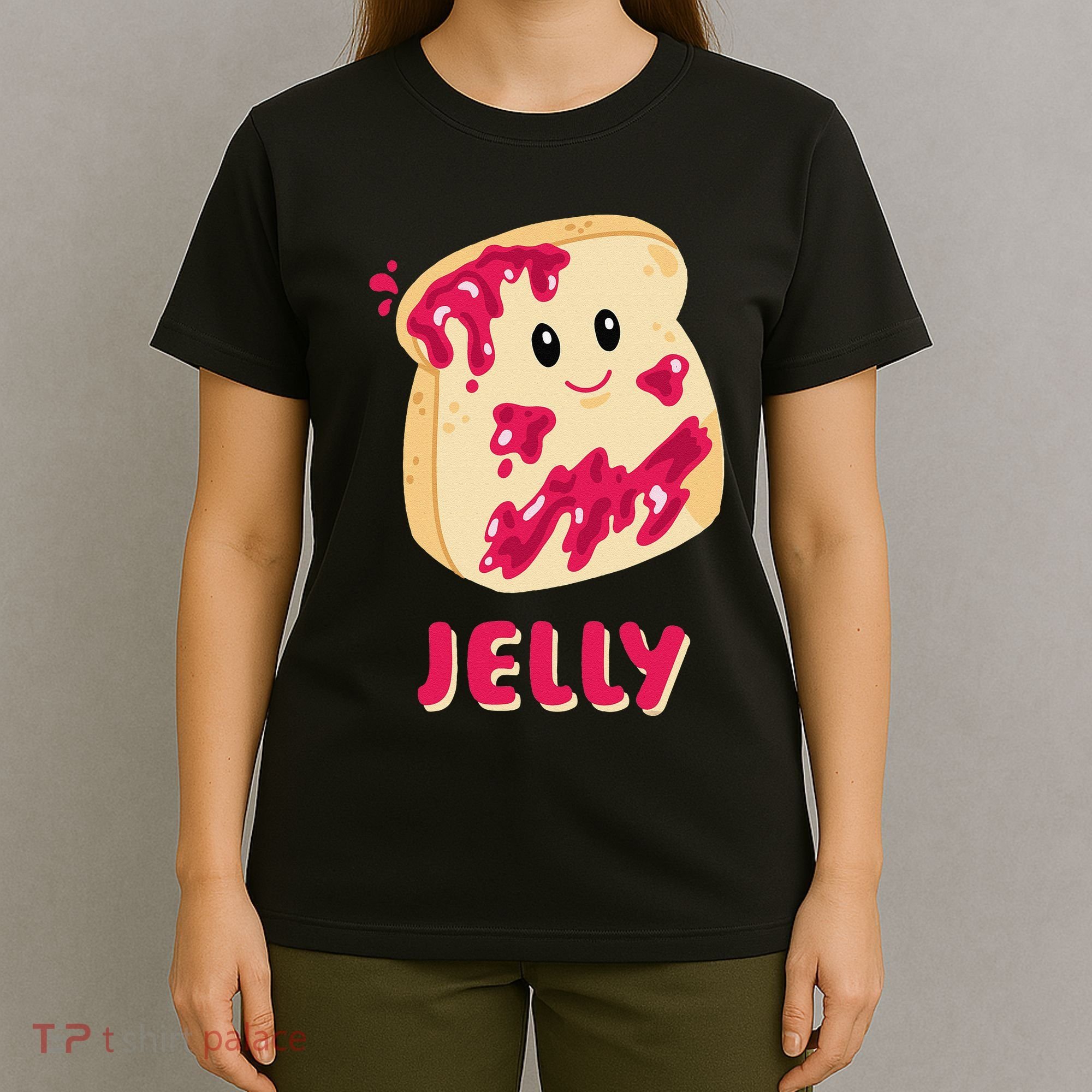 Couple Matching Jelly & Peanut Butter Halloween T-Shirt
