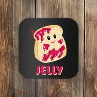 Couple Matching Jelly & Peanut Butter Halloween Coaster thumb 0