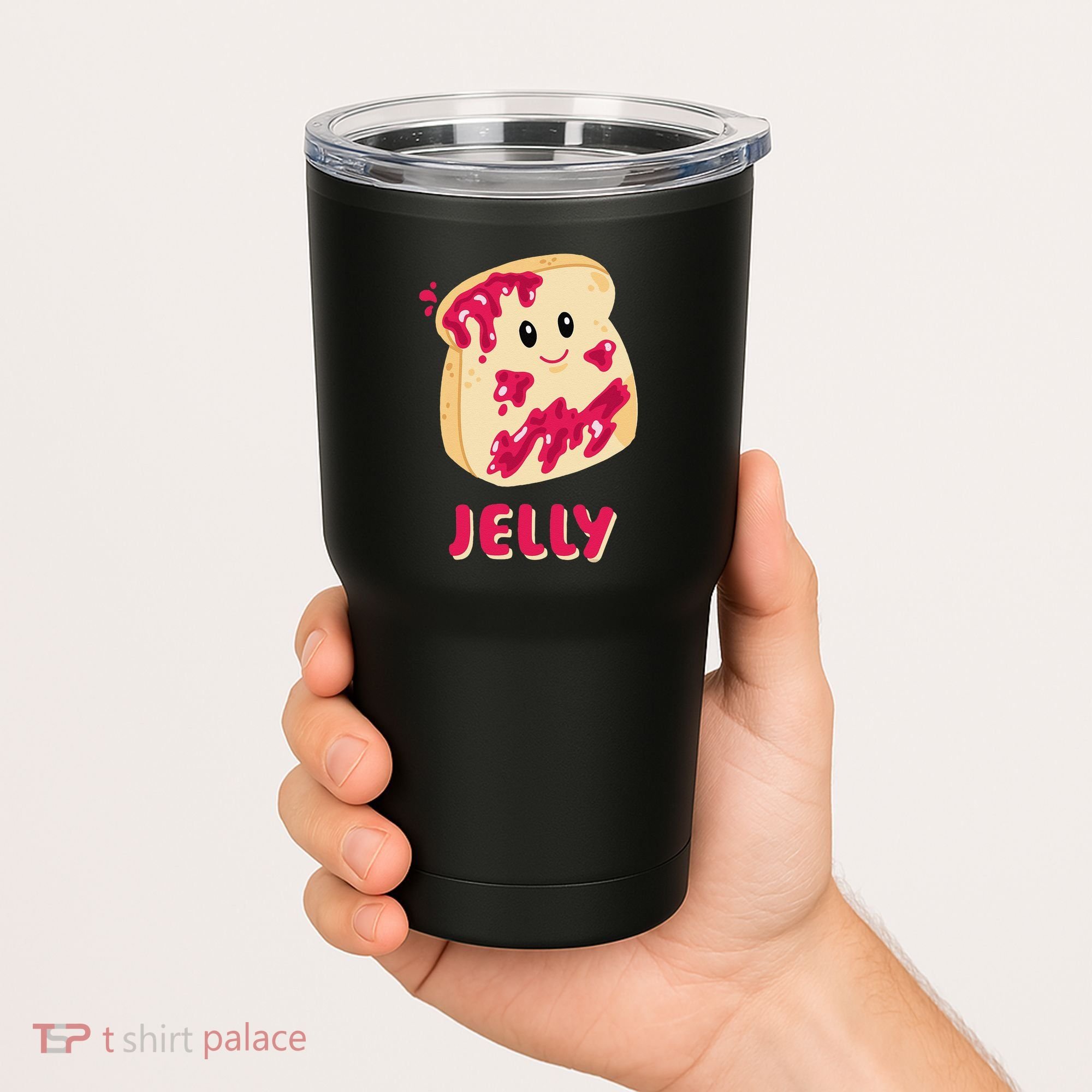 Couple Matching Jelly & Peanut Butter Halloween Tumbler