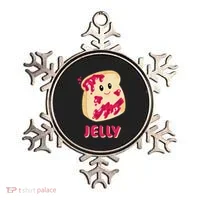 Couple Matching Jelly & Peanut Butter Halloween Ornament thumb 0