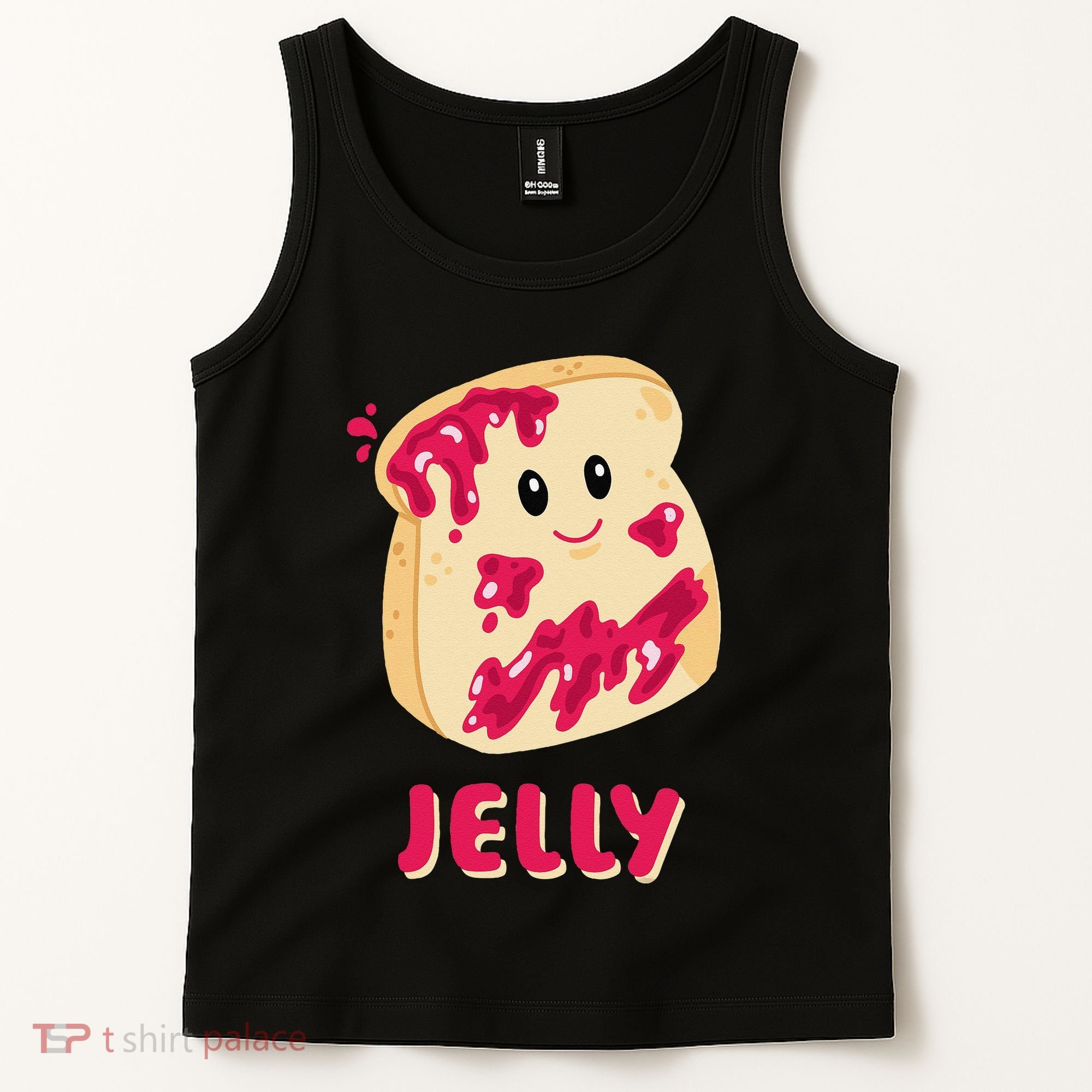 Couple Matching Jelly & Peanut Butter Halloween Tank Top