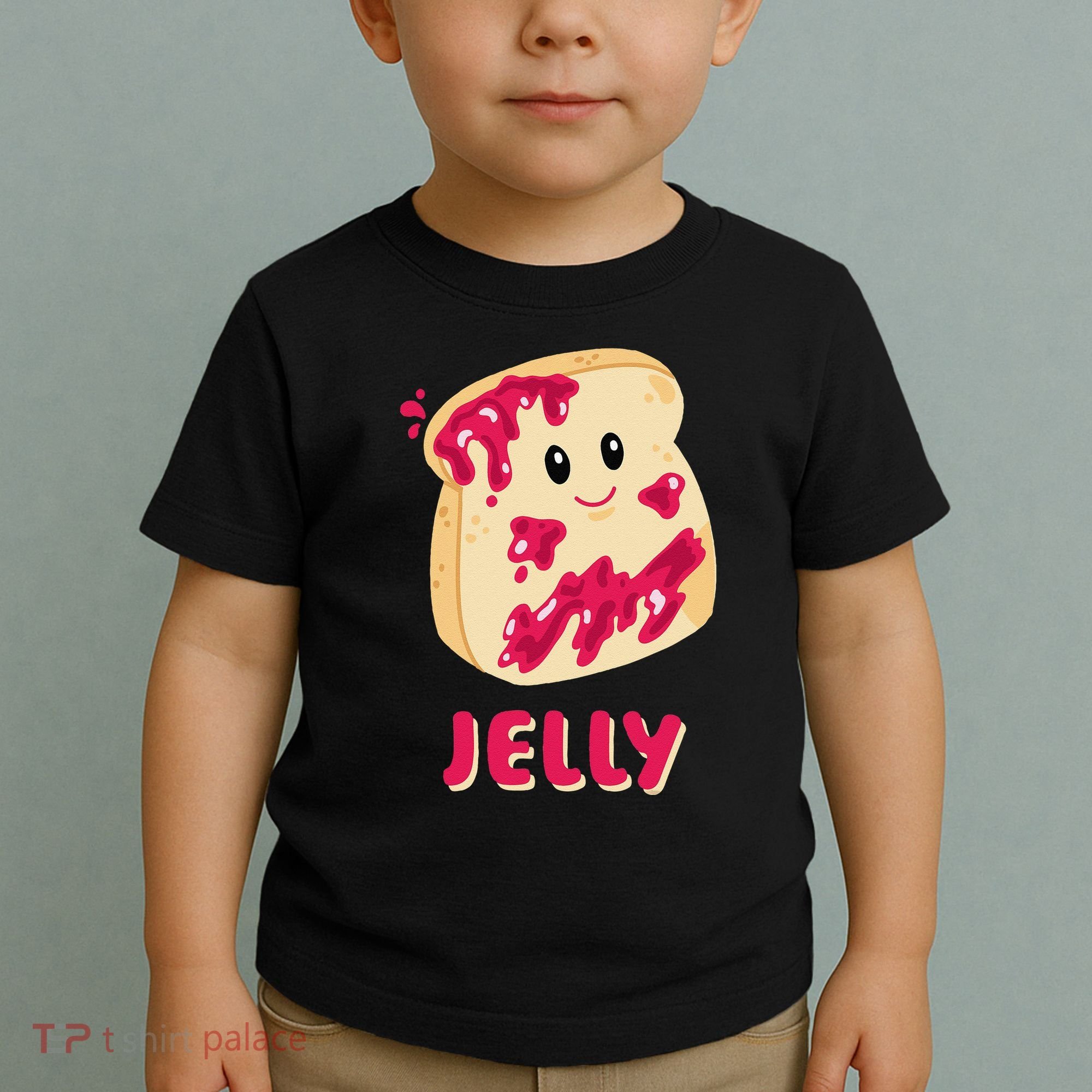 Couple Matching Jelly & Peanut Butter Halloween Toddler T-Shirt