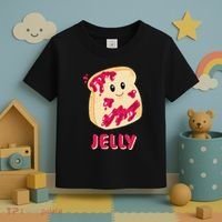 Couple Matching Jelly & Peanut Butter Halloween Toddler T-Shirt thumb 3