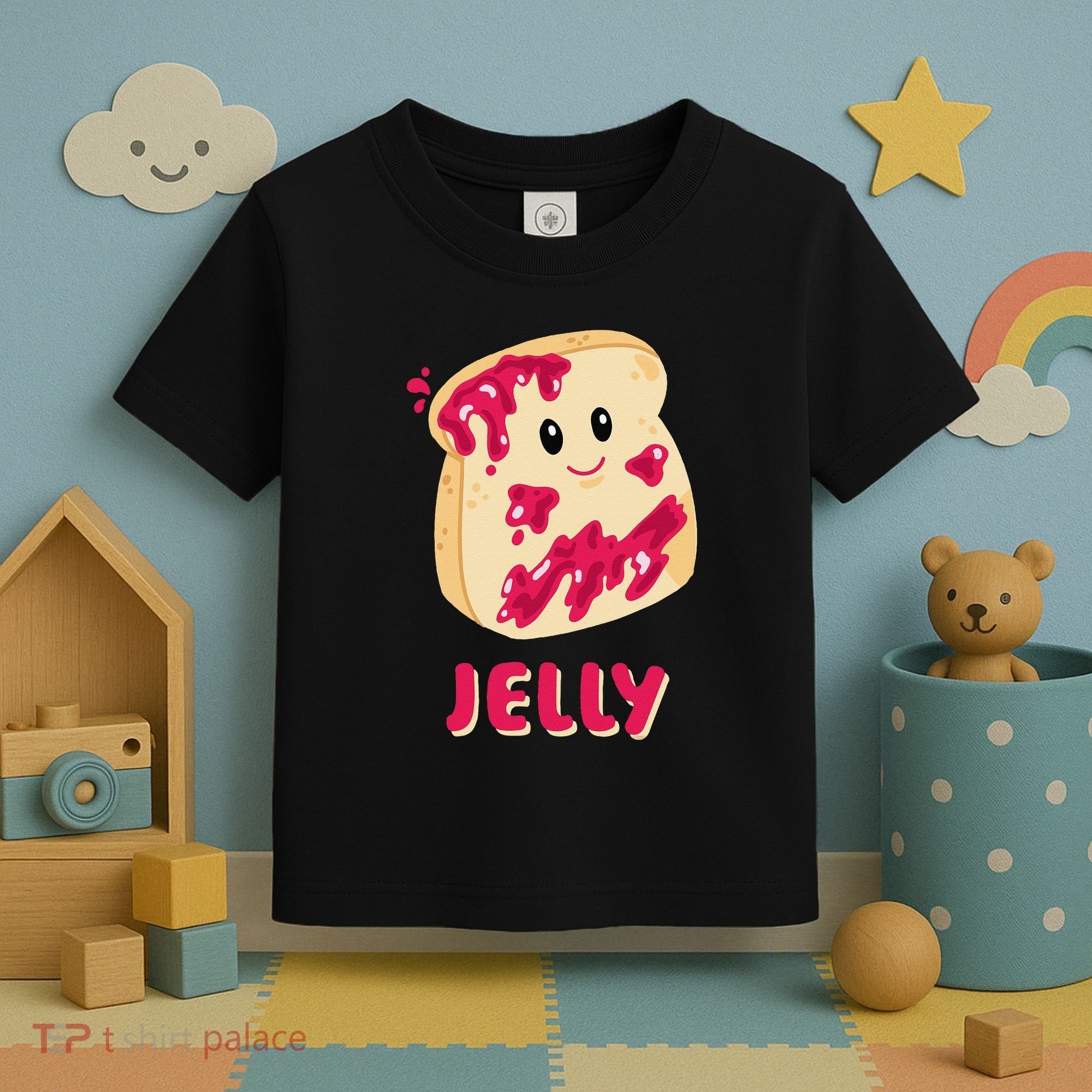 Couple Matching Jelly & Peanut Butter Halloween Toddler T-Shirt