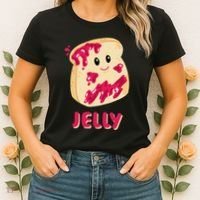 Couple Matching Jelly & Peanut Butter Halloween Women's T-Shirt thumb 2