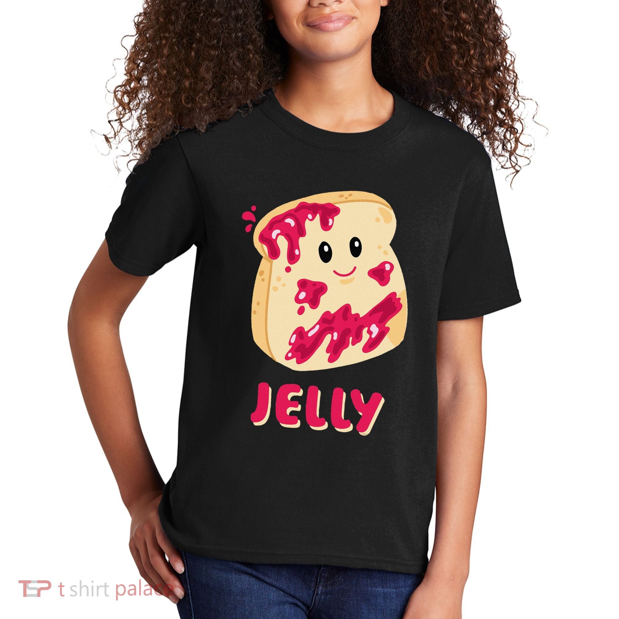 Couple Matching Jelly & Peanut Butter Halloween Kids T-Shirt