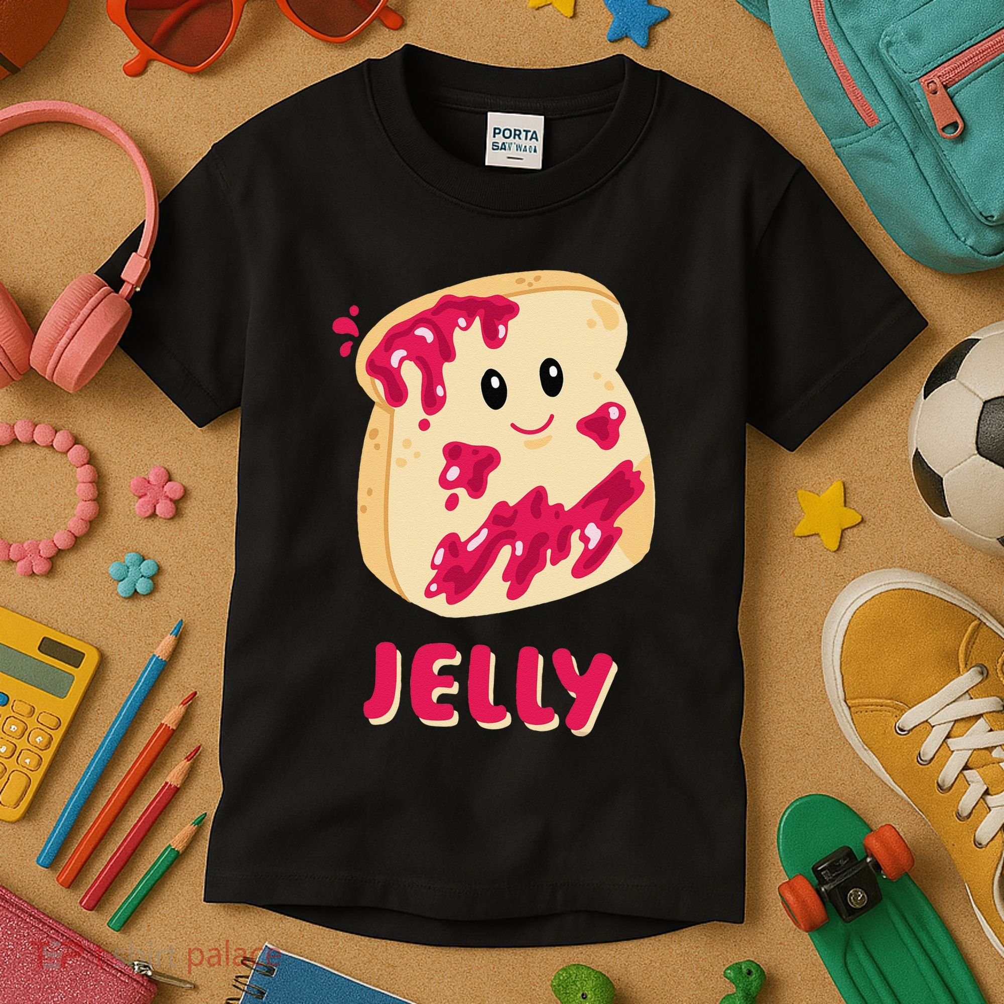 Couple Matching Jelly & Peanut Butter Halloween Kids T-Shirt