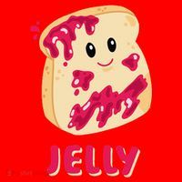 Couple Matching Jelly & Peanut Butter Halloween Santa Hat thumb 1