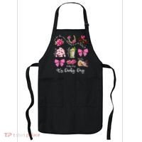 Coquette Mint Julep Big Hat Derby Horse Racing Women Apron thumb 0