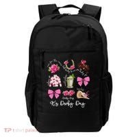 Coquette Mint Julep Big Hat Derby Horse Racing Women Backpack thumb 0
