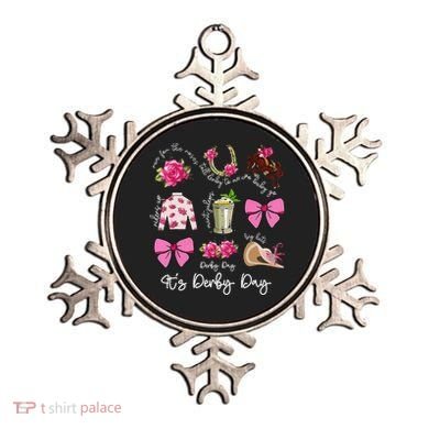 Coquette Mint Julep Big Hat Derby Horse Racing Women Ornament