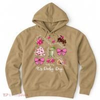 Coquette Mint Julep Big Hat Derby Horse Racing Women Hoodie thumb 0