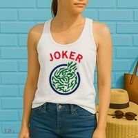 Chinese Mah Jong Joker Tile Mahjong Costume Women's Tank Top thumb 2