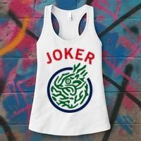 Chinese Mah Jong Joker Tile Mahjong Costume Women's Tank Top thumb 3