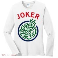 Chinese Mah Jong Joker Tile Mahjong Costume Women's Long Sleeve Shirt thumb 0