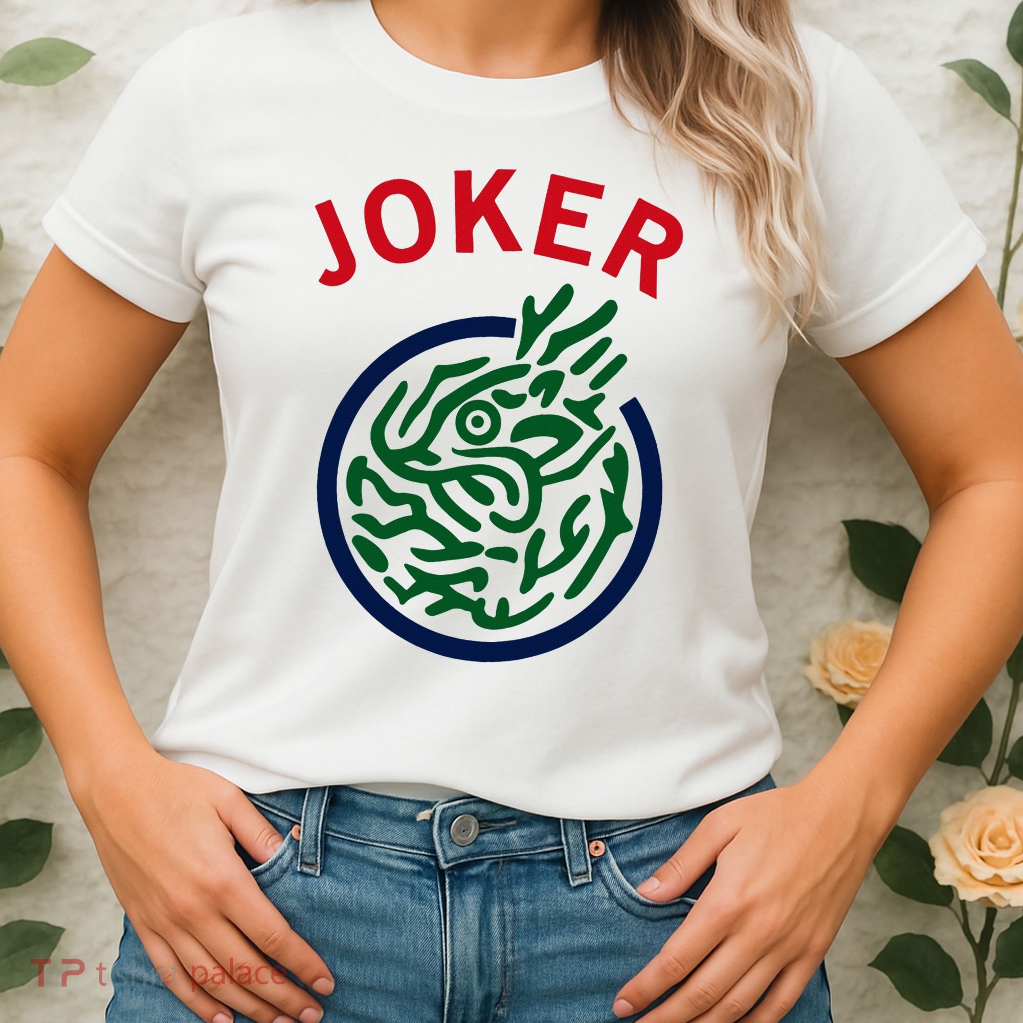 Chinese Mah Jong Joker Tile Mahjong Costume Women's T-Shirt