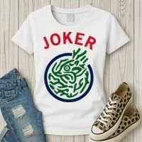 Chinese Mah Jong Joker Tile Mahjong Costume Women's T-Shirt thumb 3