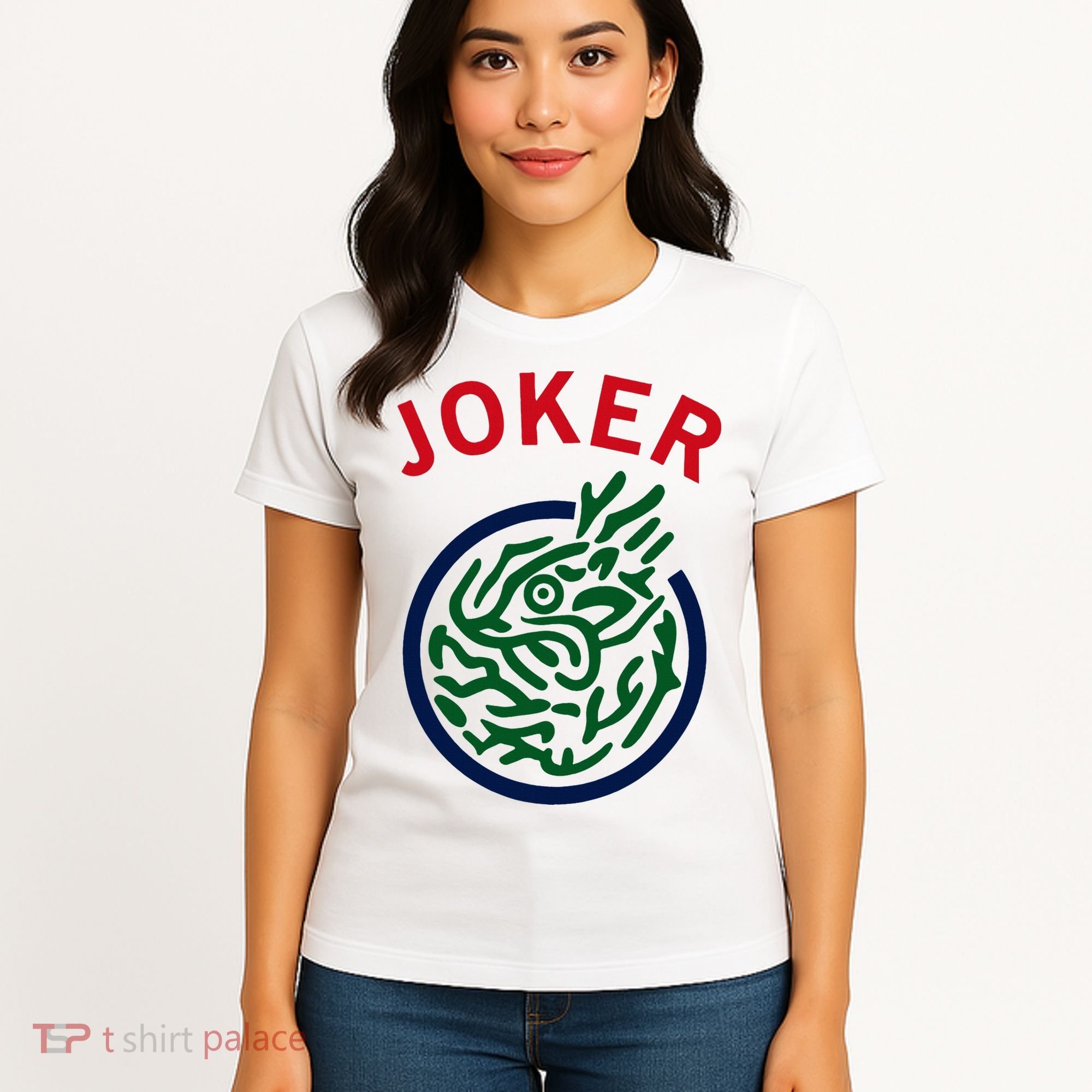 Chinese Mah Jong Joker Tile Mahjong Costume Women's T-Shirt