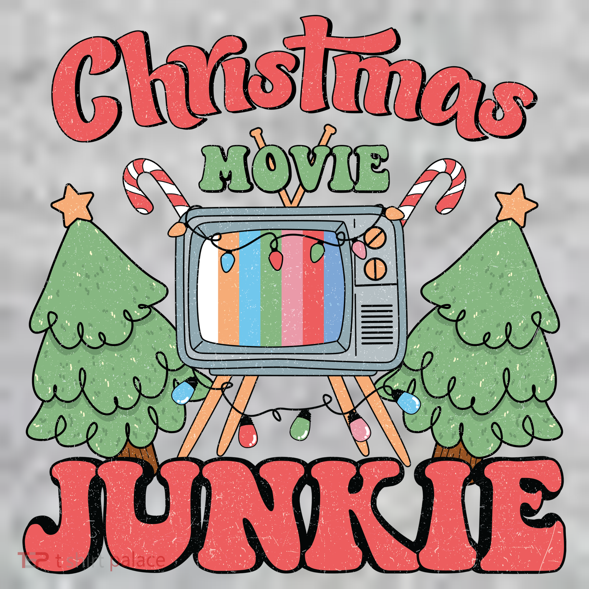 Christmas Movie Junkie The Baniff Cuffed Pom Beanie